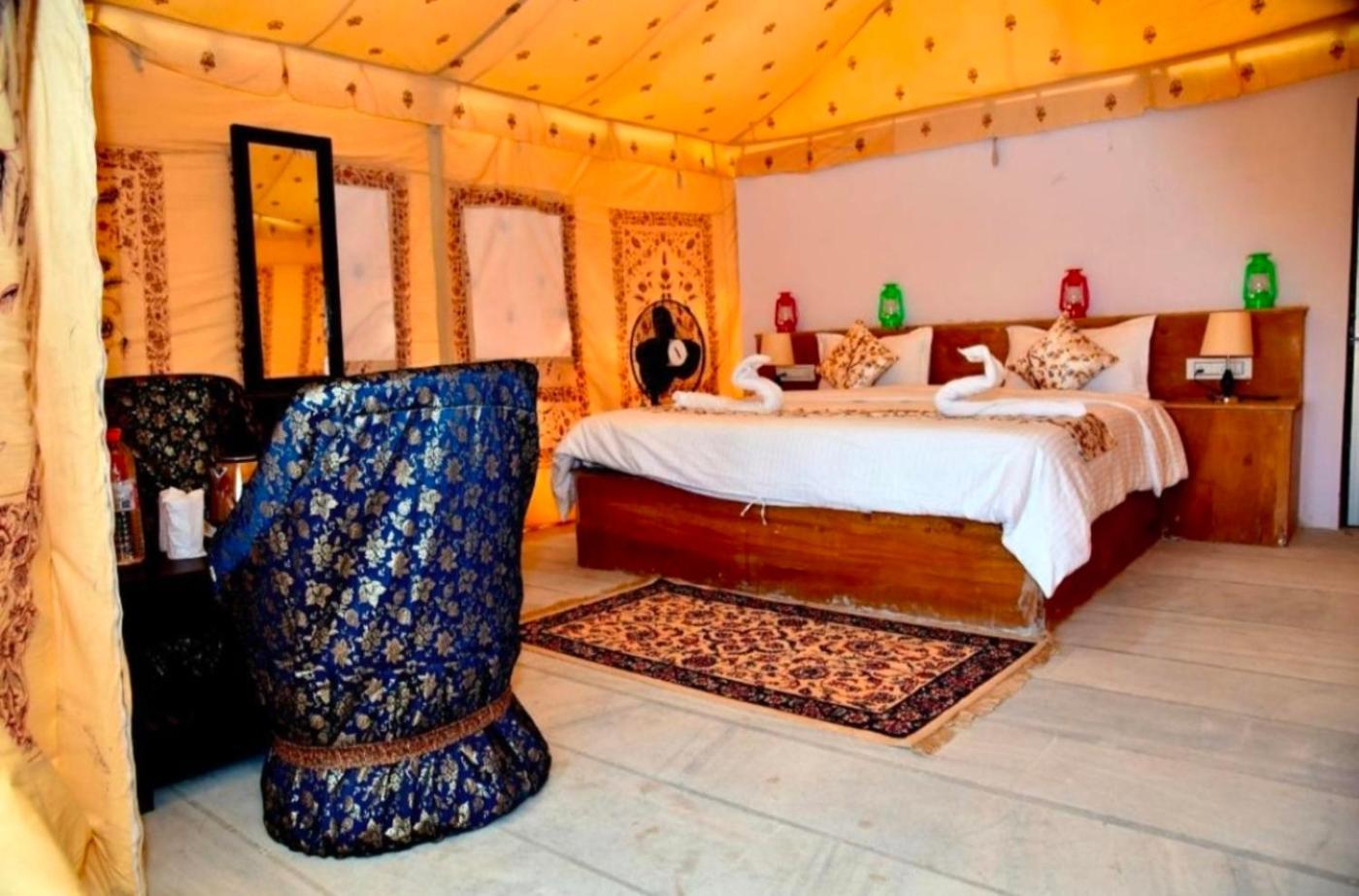 The Saffron Desert Camp Dzsaiszalmer Kültér fotó