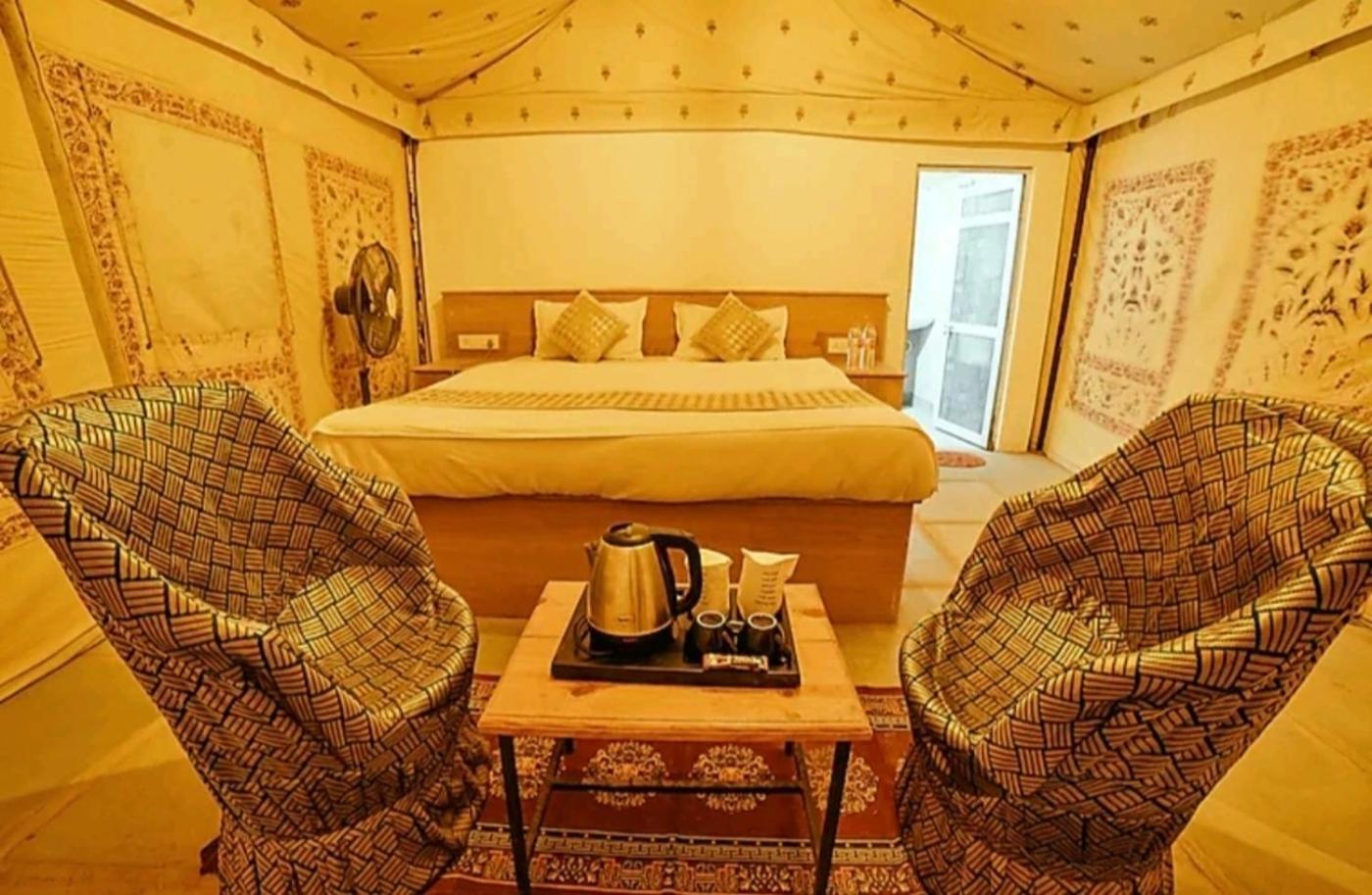 The Saffron Desert Camp Dzsaiszalmer Kültér fotó